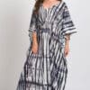 Handmade Shibori Caftan
