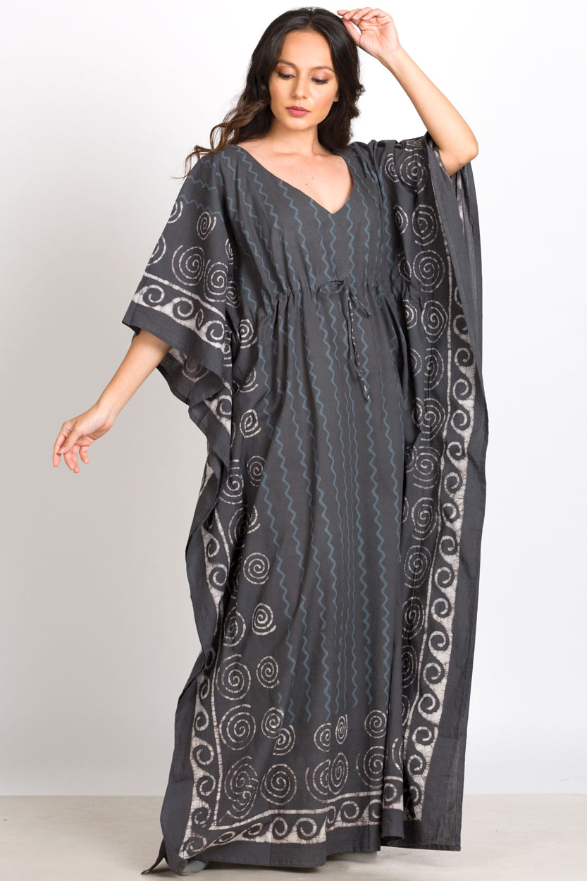Spiral Steel Grey Caftan