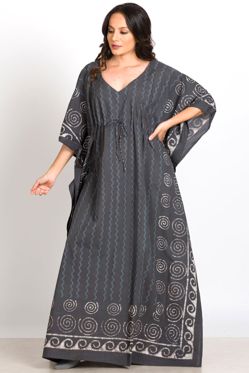 Spiral Steel Grey Caftan