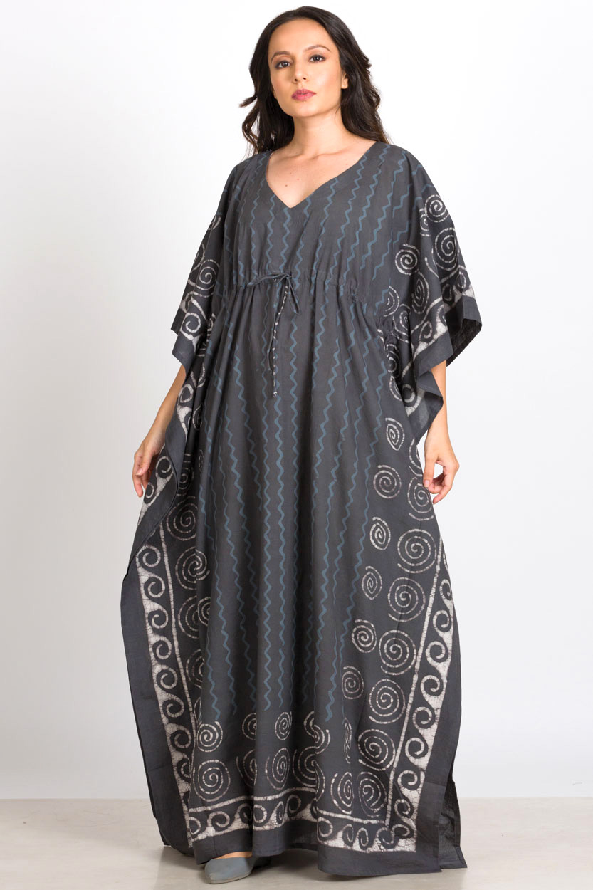 Spiral Steel Grey Caftan