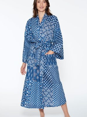 Indigo Kimono Robe