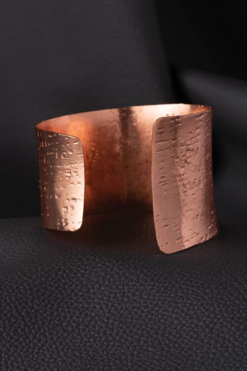 Modern Copper Cuff Bracelet