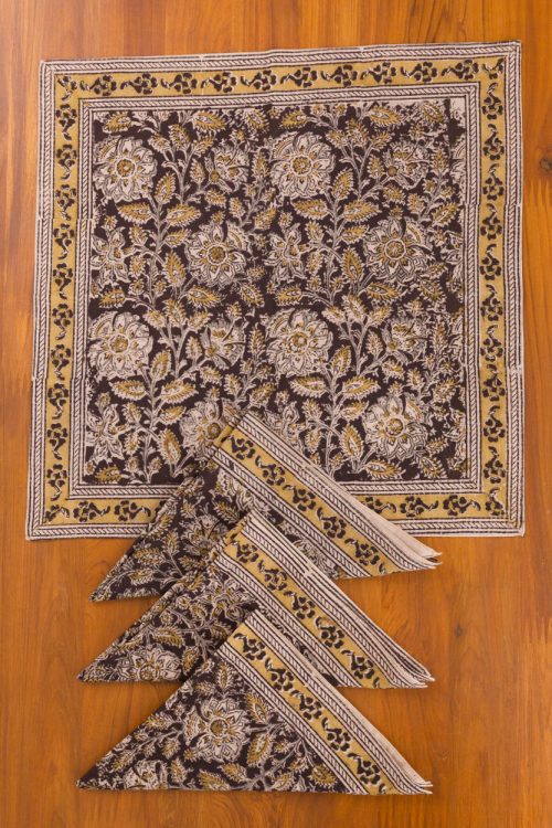 Black Kalamkari Napkins