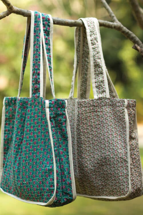 Kantha Market Bags