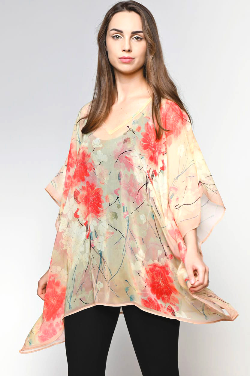 Kumari Printed Crepe Top