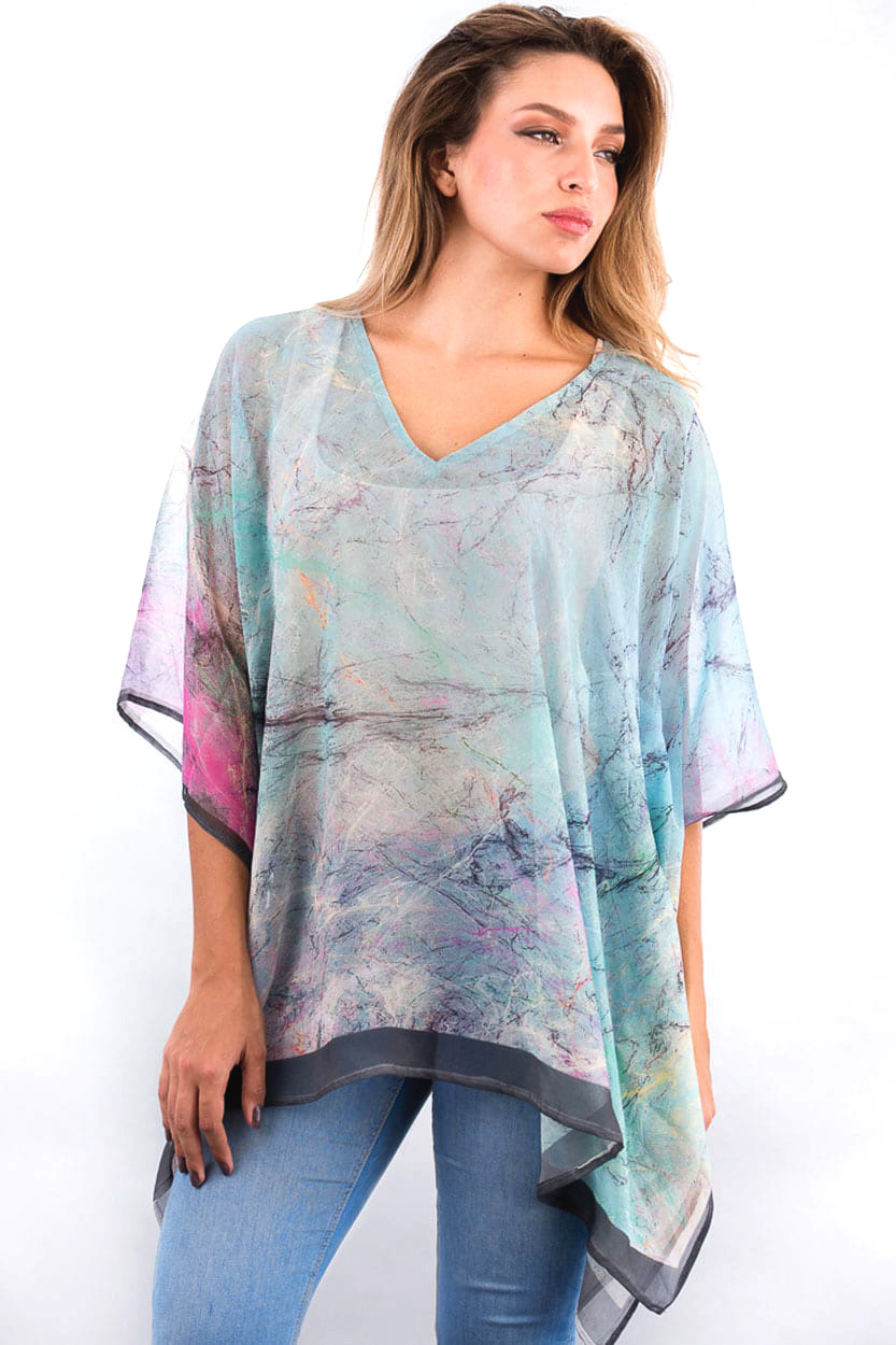 Kumari Printed Crepe Top