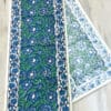 Blue Floral Table Runner
