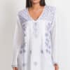 Divya Lavender Embroidered Tunic