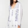 Divya Lavender Embroidered Tunic