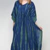 Navy Blue Shibori Caftan