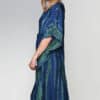 Navy Blue Shibori Caftan