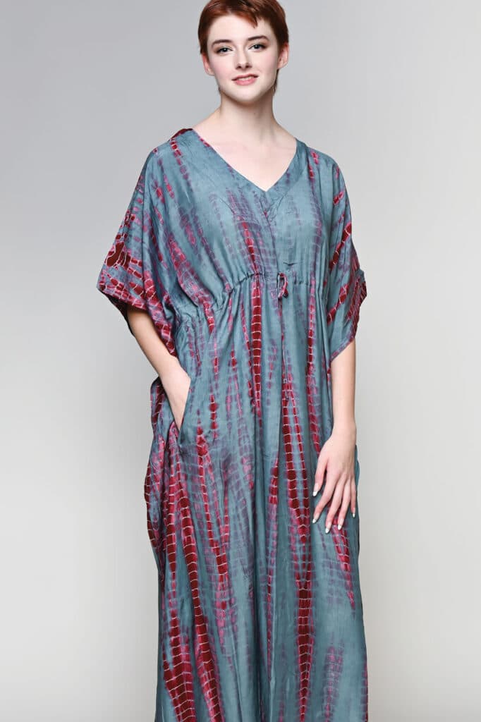 Handmade Shibori Coverup