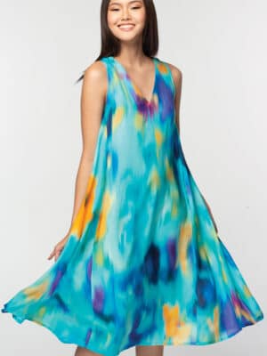 Aisha Turquoise Dress