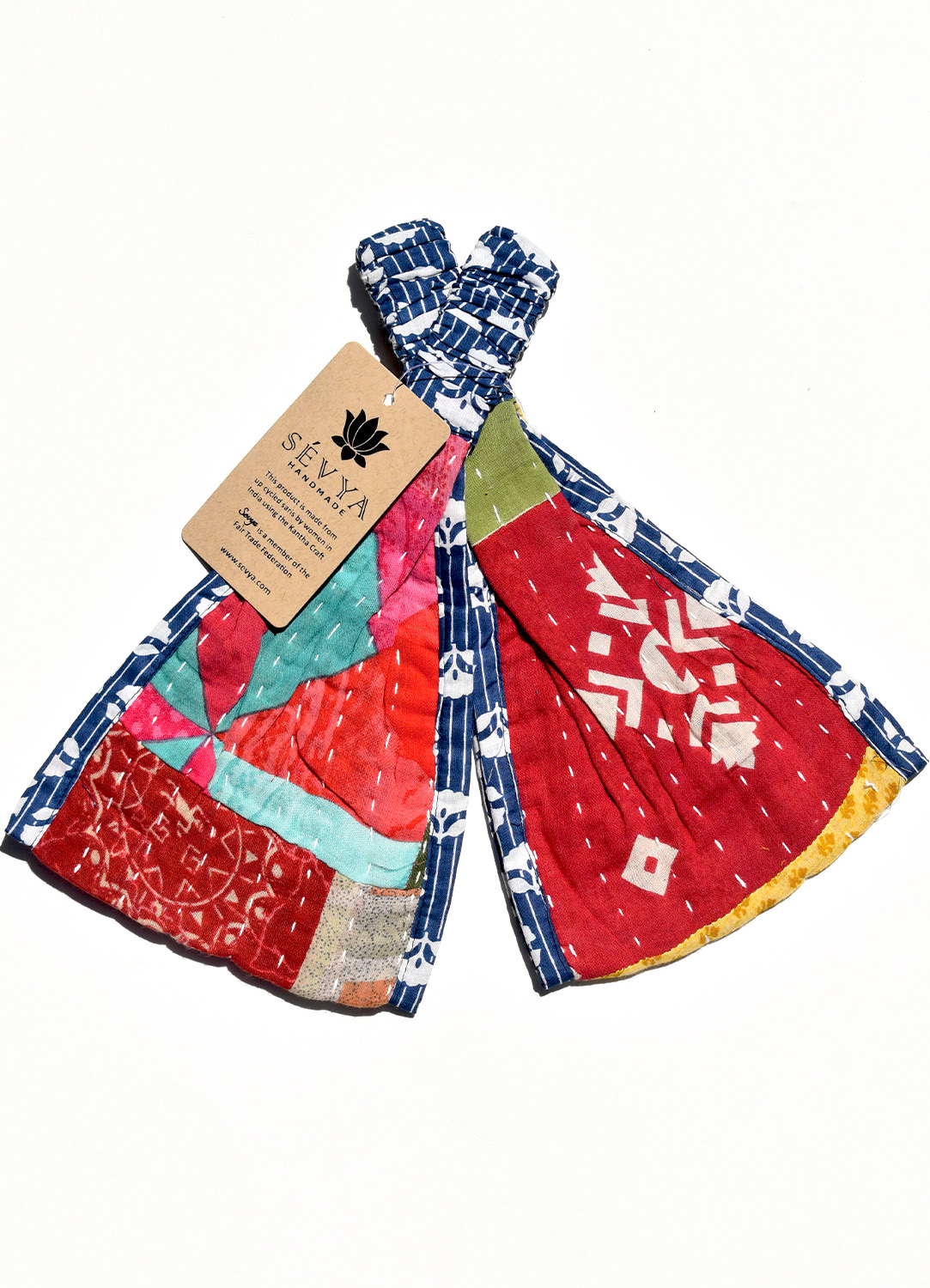 Reversible Kantha Headbands