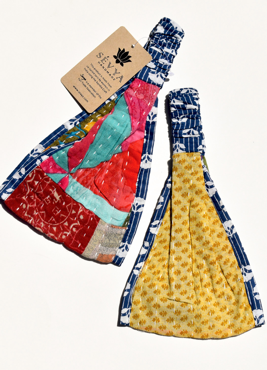 Reversible Kantha Headbands