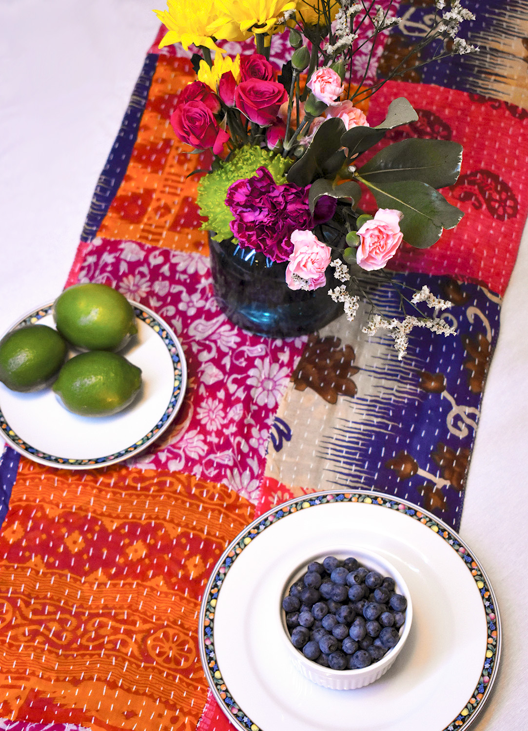 Kantha Table Runner