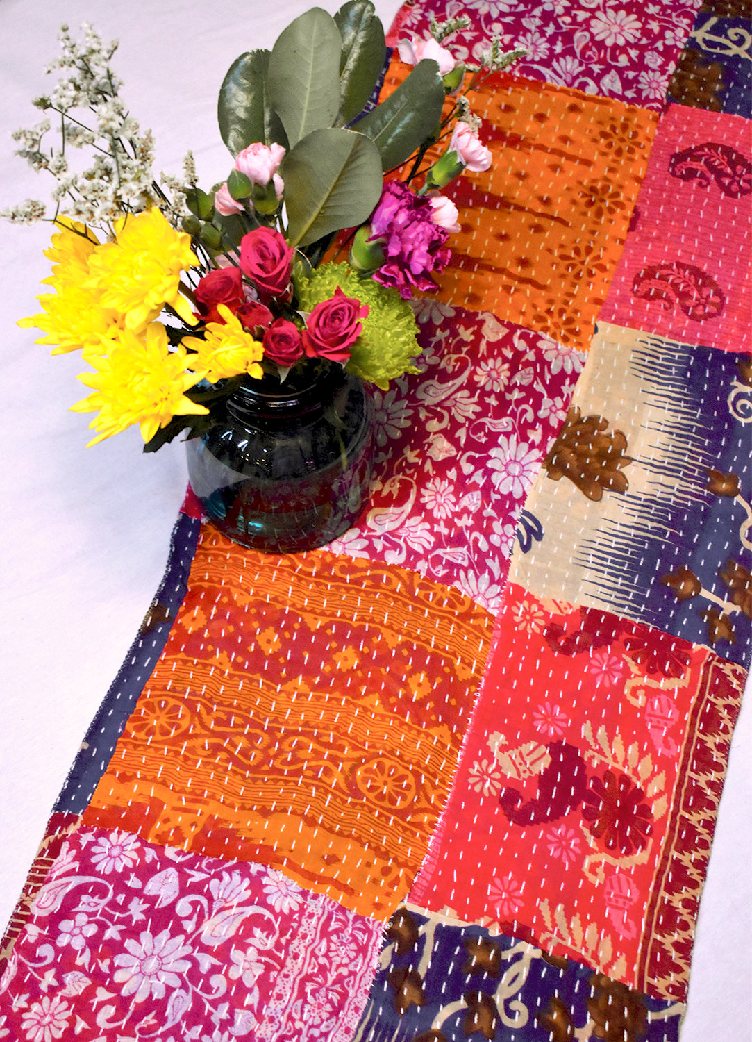 Kantha Table Runner