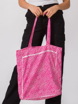 Fair Trade Fuchsia Tote Bag
