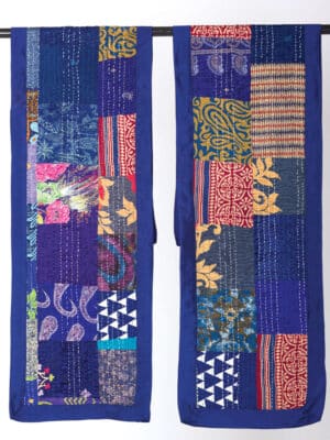 Blue Kantha Table Runners