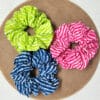 Fair Trade Cotton Scrunchies