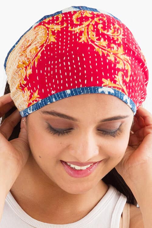 Reversible Kantha Headbands
