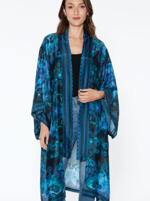 Fair Trade Blue Kimono