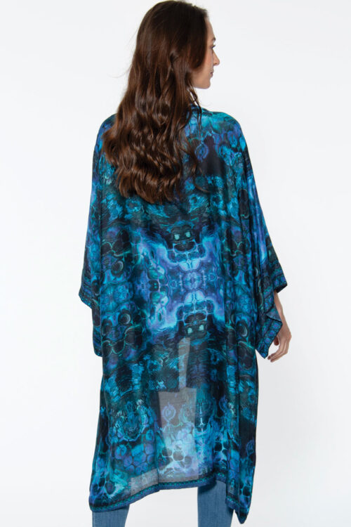 Fair Trade Blue Kimono