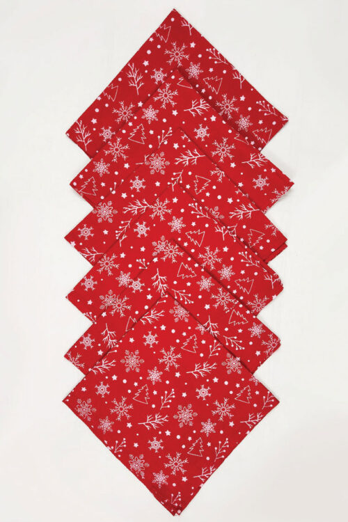 Red Holiday Napkins