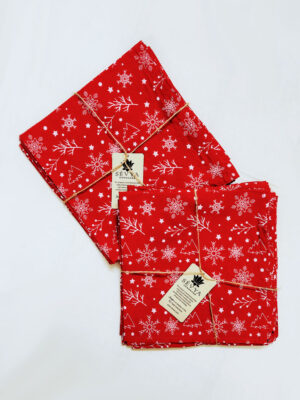 Red Holiday Napkins