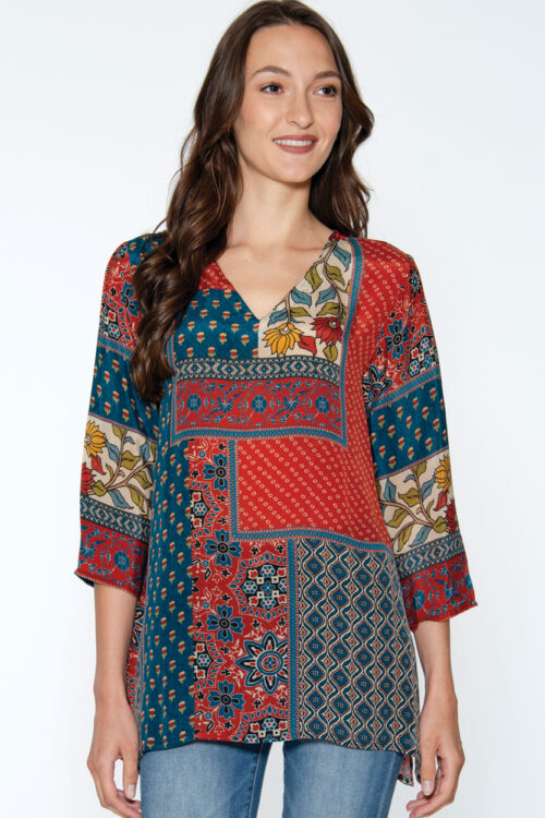 Ananda Jewel Tone Tunic