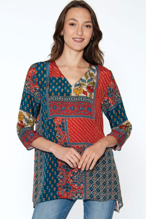 Ananda Jewel Tone Tunic