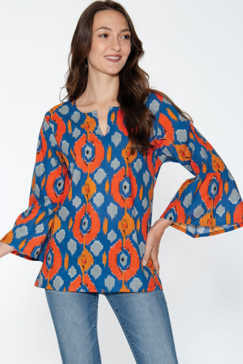 Kala Ruffle Sleeve Tunic