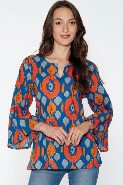 Kala Ruffle Sleeve Tunic