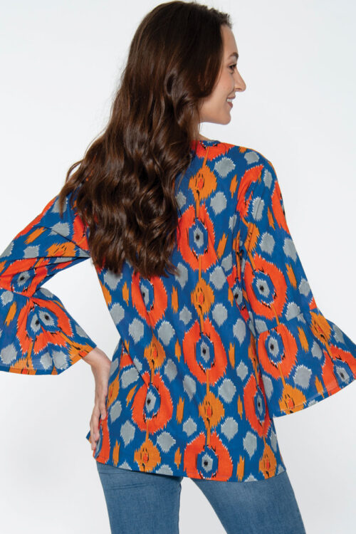 Kala Ruffle Sleeve Tunic