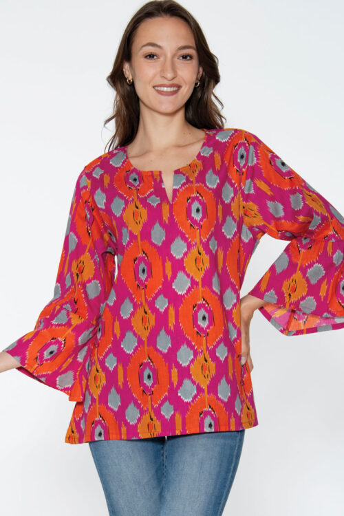 Kala Fuchsia Tunic