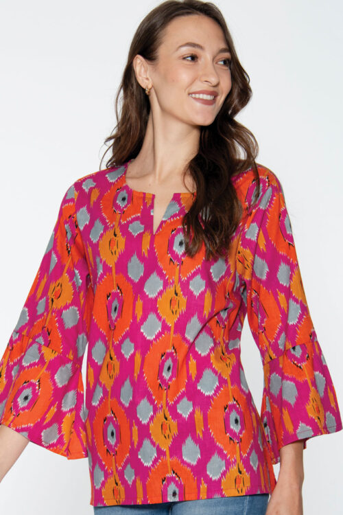 Kala Fuchsia Tunic