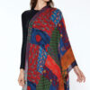 Amiya Patchwork Wool Shawl