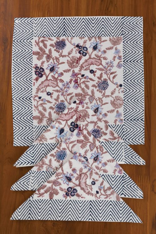 Mauve Floral Napkins