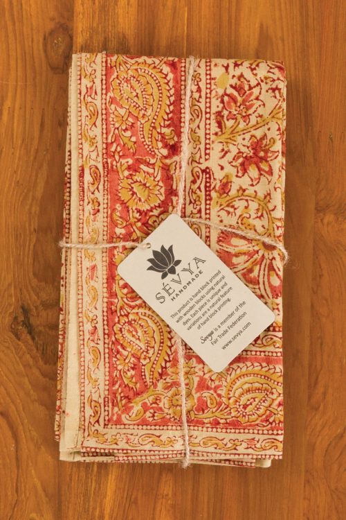 Floral Kalamkari Napkins