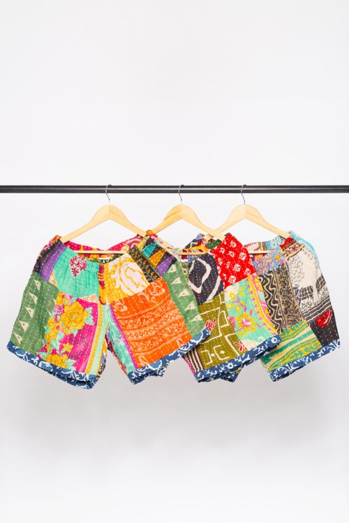 Cotton Kantha Shorts KS-1 - Image 2