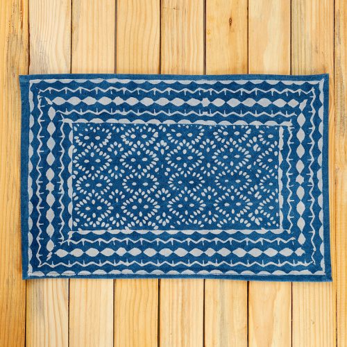 Block Printed Indigo Placemats