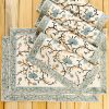 Silver Floral Placemats
