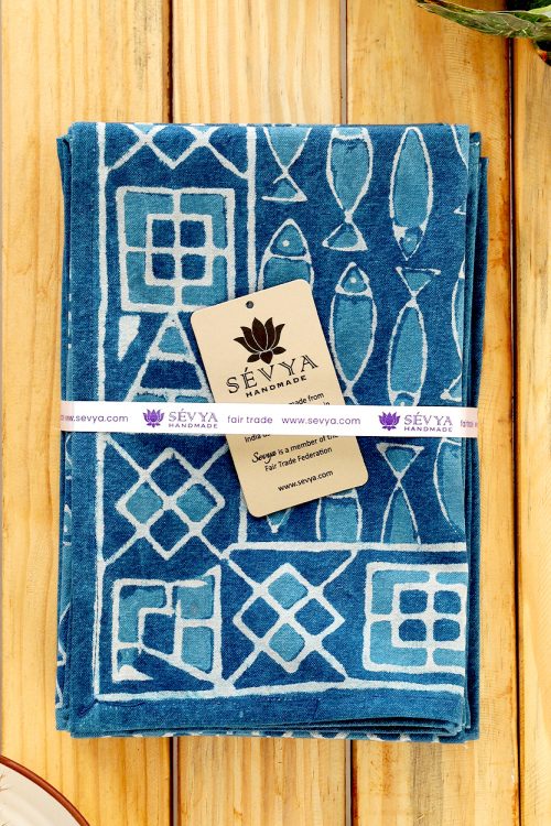 Indigo Fish Placemats