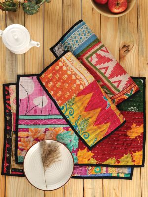 Kantha Placemats Set