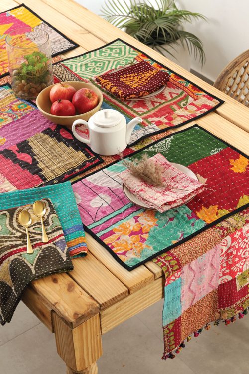 Kantha Placemats Set