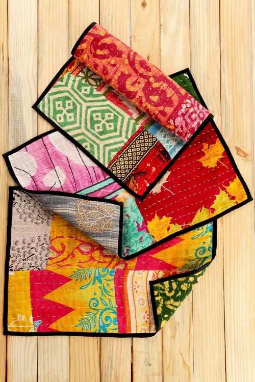 Kantha Placemats Set