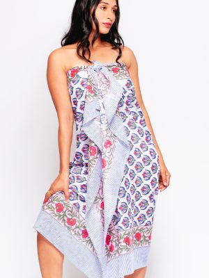 Sunanda Floral Cotton Sarong