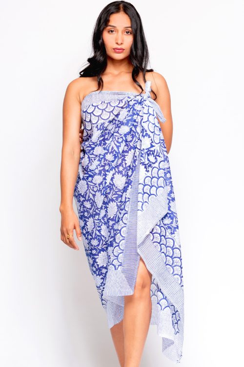 Sunanda Indigo Sarong