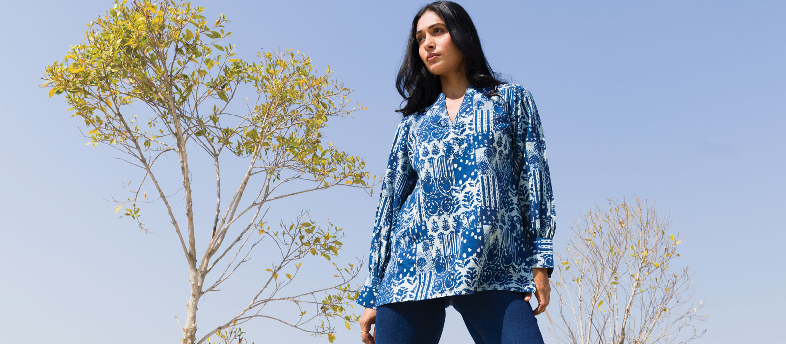 Jaya Block Print Tunic