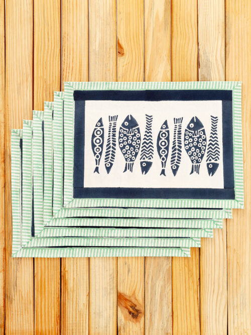 Cotton Fish Placemats